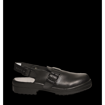 Abeba Sicherheitsschuhe Classic SB Clog schwarz CE SRC