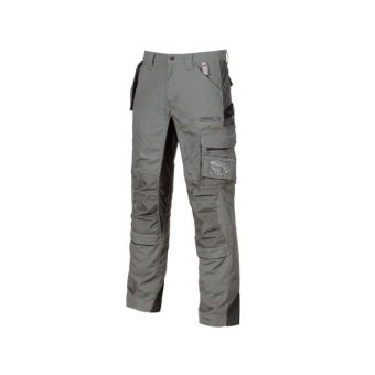 U-Power Hose Race Stone Grey Herren