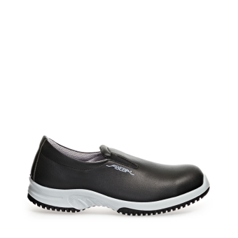 Abeba Sicherheitsschuhe uni6 S2 Slipper schwarz HACCP CE SRC