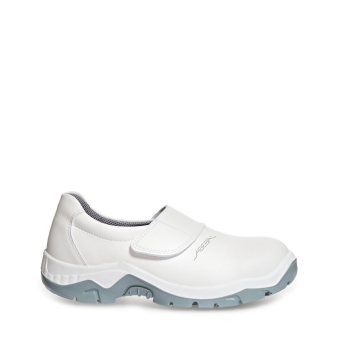 Abeba Sicherheitsschuhe anatom S2 Slipper weiß HACCP CE