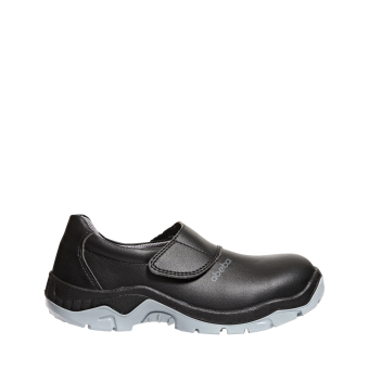 Abeba Sicherheitsschuhe anatom S2 Slipper schwarz HACCP CE