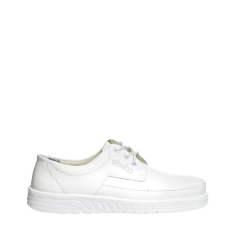Abeba Berufsschuhe air cushion O2 Halbschuh weiß CE SRA