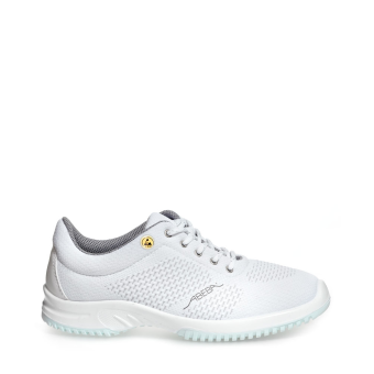 Abeba ESD-Sicherheitsschuhe uni6 S2 Halbschuh weiß CE ESD SRC