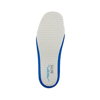 Abeba Acc Wave für Static Control Sicherheitsschuhe Einlegesohle blau CE ESD