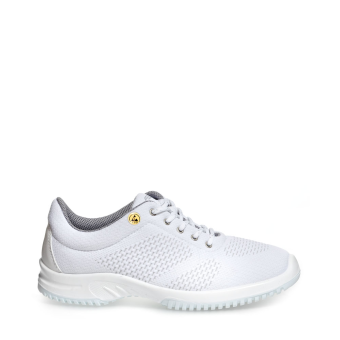 Abeba ESD-Berufsschuhe uni6 O2 Halbschuh weiß CE ESD SRC