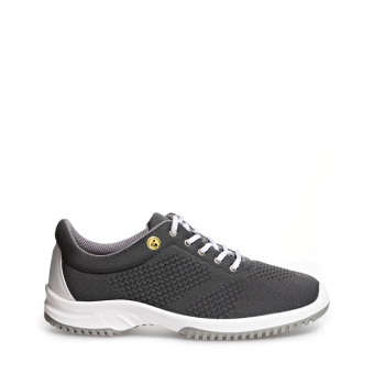 Abeba ESD-Berufsschuhe uni6 O2 Halbschuh anthrazit CE ESD SRC
