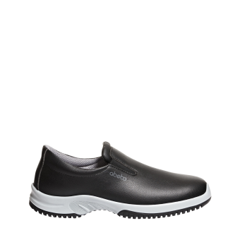 Abeba Berufsschuhe uni6 O2 Slipper schwarz HACCP CE SRC