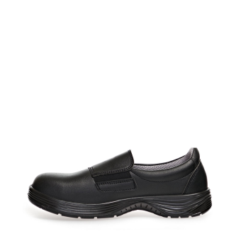 Abeba Sicherheitsschuhe x-light S2 Slipper schwarz HACCP CE SRC