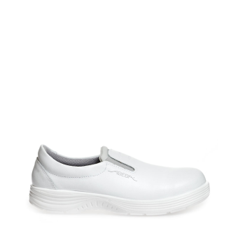 Abeba Sicherheitsschuhe x-light S2 Slipper weiß CE SRC