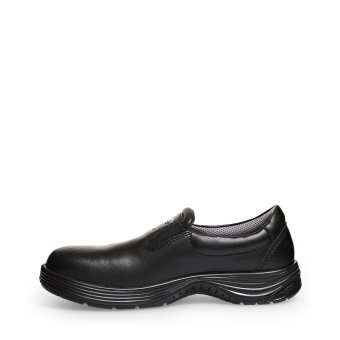 Abeba ESD-Sicherheitsschuhe x-light S2 Slipper schwarz CE ESD SRC