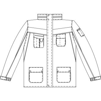 PLANAM Plaline, Outdoor Allwetterjacke