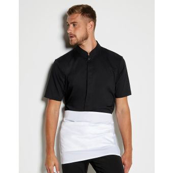 Bargear Tailored Fit Hemd mit Stehkragen, kurzärmlig