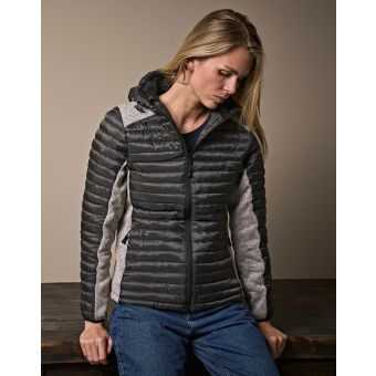 Tee Jays Ladies' Hooded Outdoor Crossover Jacket