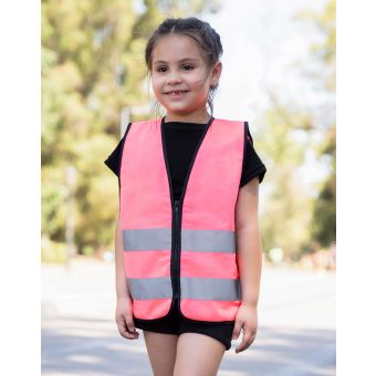 Korntex Signal Zipper Vest for Kids "Aalborg"