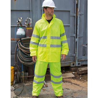 Result Safe-Guard Hi-Vis Waterproof Suit