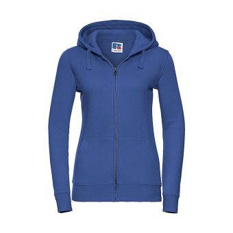 Russell Ladies Authentic Zipped Hood Bright Royal - Größe M (Retoure-Ware)