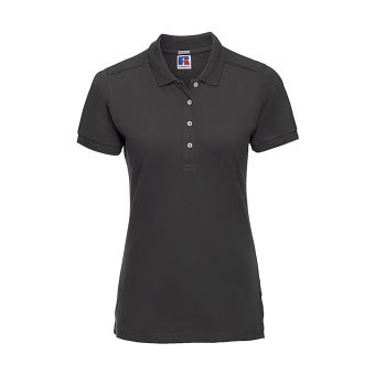 Russell Ladies Stretch Polo Black - Größe XS (Retoure-Ware)