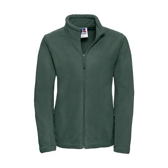 Russell Ladies Full Zip Outdoor Fleece Bottle Green - Größe XS (Retoure-Ware)
