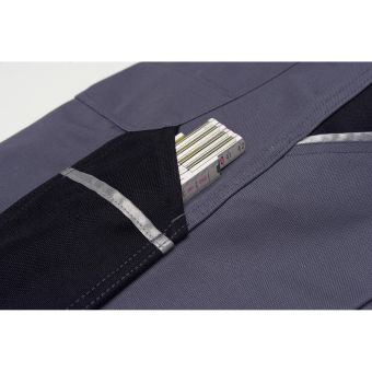 Planam Canvas 320 Bundhose khaki/schwarz 54 (Retoure-Ware)