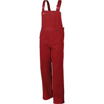 Qualitex Latzhose "favorit" Red - 46 (Retoure-Ware)