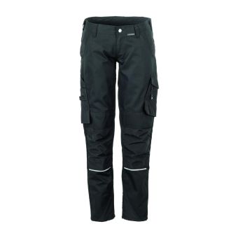 Planam Norit Damen Bundhose schwarz/schwarz 52 (Retoure-Ware)