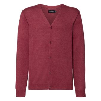 Russell Men's V-Neck Knitted Cardigan