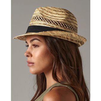 Beechfield Straw Summer Trilby