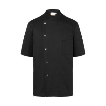 Karlowsky Chef Jacket Gustav Short Sleeve - Black - 7XL (Retoure-Ware)