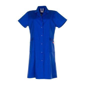 Planam Damen Mantel MG 1/4 Arm kornblau 48 (Retoure-Ware)