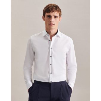 Seidensticker Contrast Patch Regular Fit 1/1 Business Kent