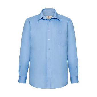 Fruit of the Loom Poplin Shirt LS