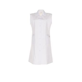 PLANAM Damen Berufsmantel Baumwolle ärmellos