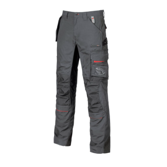 U-Power Hose Race Grey Meteorite Herren