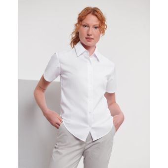 Russell Damen Oxford Bluse