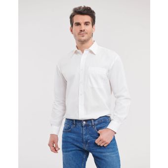 Russell Baumwoll-Popelin Hemd LA