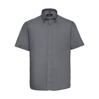 Russell Klassisches Twill Hemd