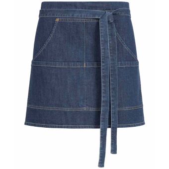 Greiff Schürze Vorbinder denim