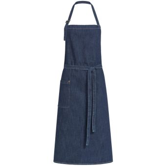 GREIFF Gastromoda Bistro Latzschürze denim -Blue