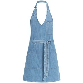 GREIFF Gastromoda Bistro Damen-Latzschürze denim