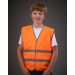 Yoko Kids Fluo Reflective Border Waistcoat