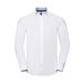 Russell Men's LS Tailored Contrast Ultimate Stretch Shirt