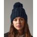 Beechfield Cable Knit Melange Beanie