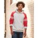 Jerzees NuBlend Varsity Colour-Block Hooded Sweatshirt