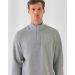 B&C ID.004 Cotton Rich 1/4 Zip Sweat