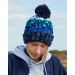 Beechfield Corkscrew Pom Pom Beanie