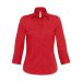 B&C Milano/women Popelin Shirt 3/4 sleeves
