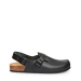 Abeba Berufsschuhe Nature OB Clog schwarz CE SR