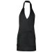 Greiff Gastromoda Bistro Damen-Latzschürze Einzelp - schwarz